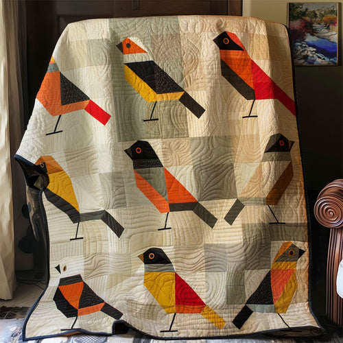 Geometric Bird WJ2707023CL Quilt