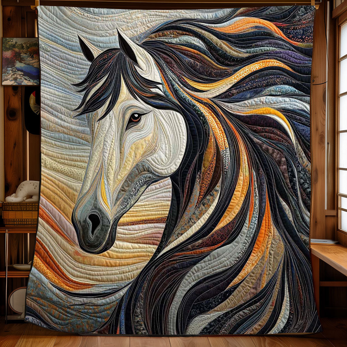 Horse Lovers WJ2108018CL Quilt