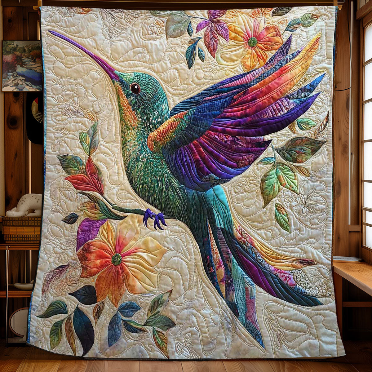Hummingbird WJ2308017CL Quilt