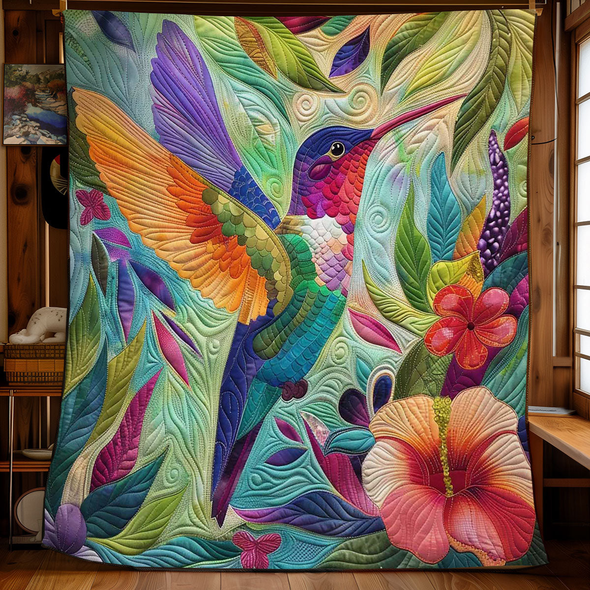 Hummingbird WJ2608016CL Quilt