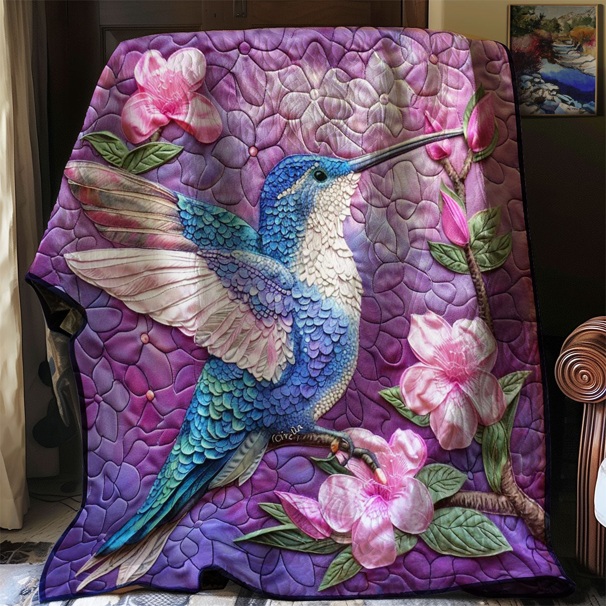 Hummingbird WJ2707025CL Quilt