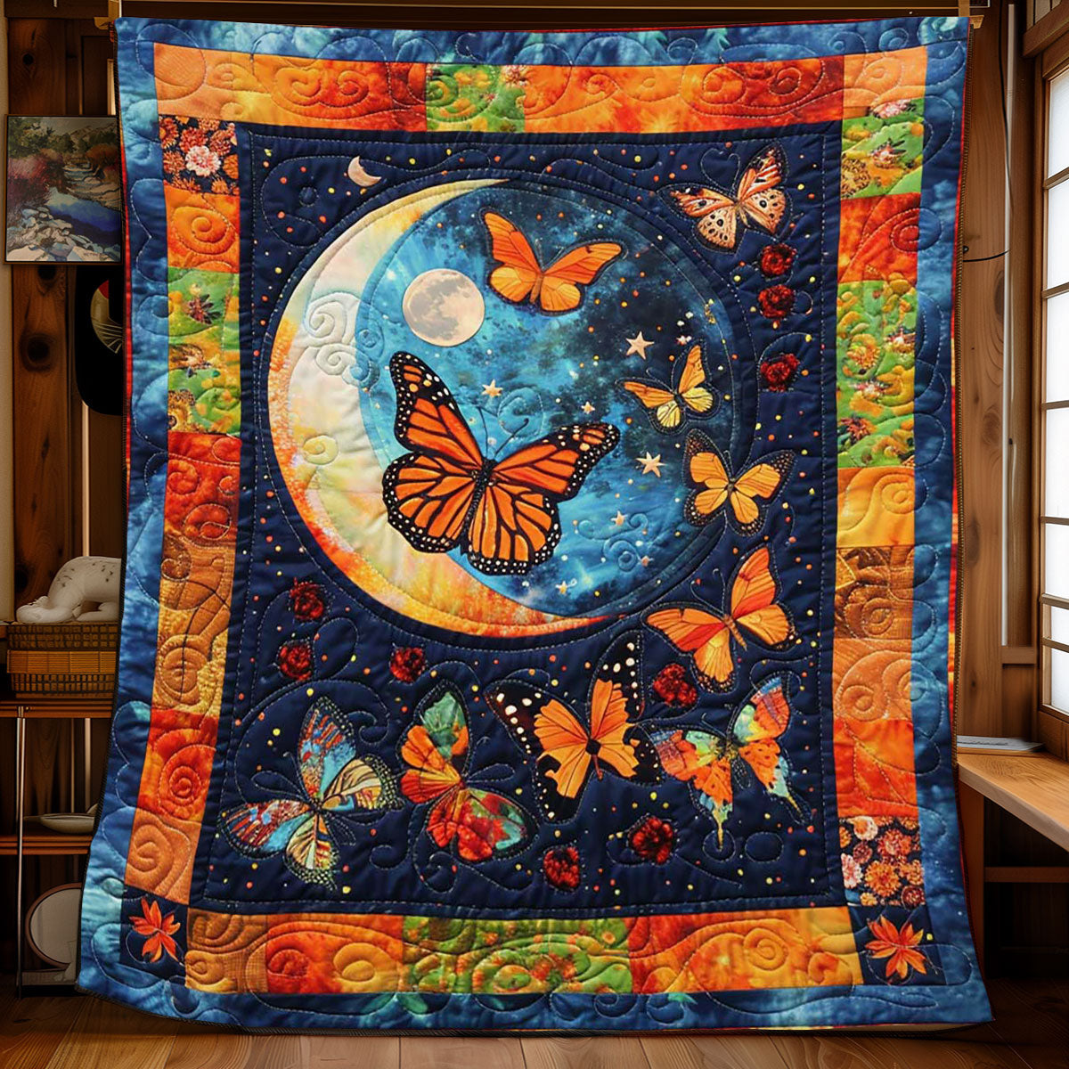 Majestic Butterfly WJ2208014CL Quilt