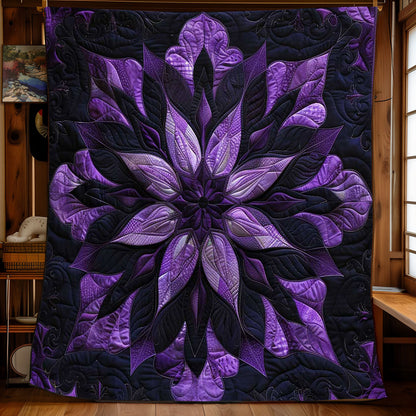 Mystic Purple Bloom WJ0609019CL Quilt