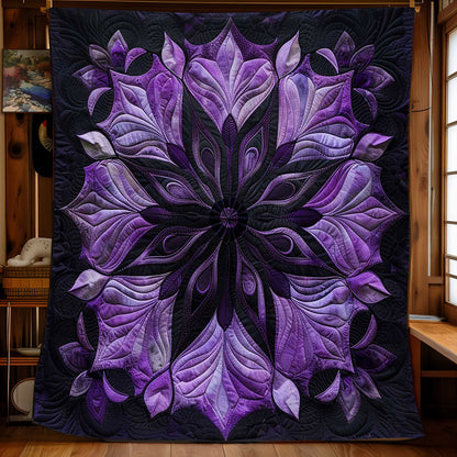 Mystic Purple Bloom WJ0909020CL Quilt