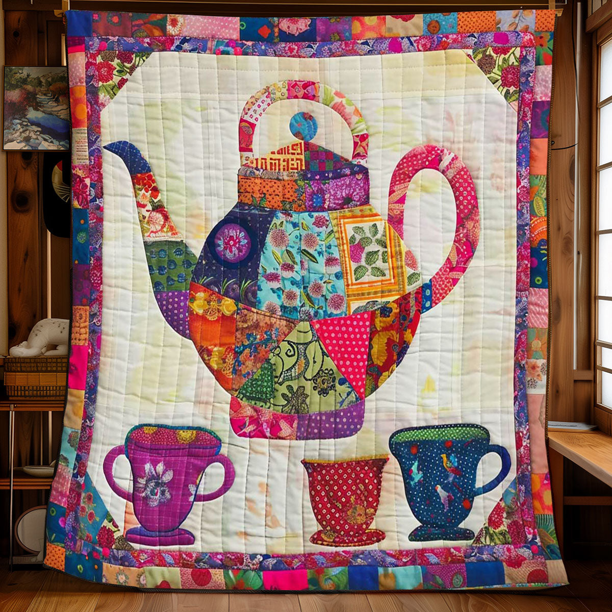 Patchwork Teaset WJ0909023CL Quilt