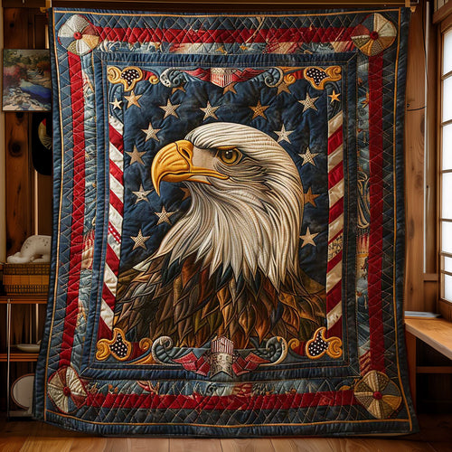 Patriotic Eagle WJ0509019CL Quilt