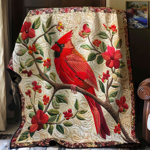 Red Cardinal WJ2607028CL Quilt