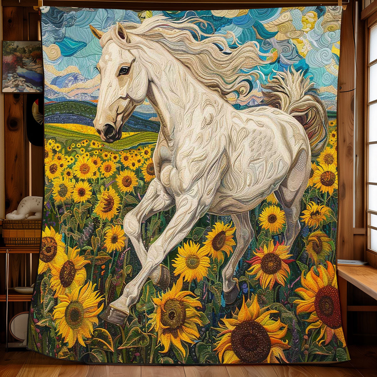 Running Horse WJ1009022CL Quilt