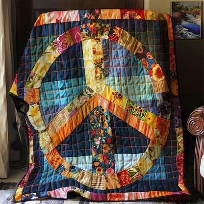 Trippy Hippie Sign WJ2507032CL Quilt