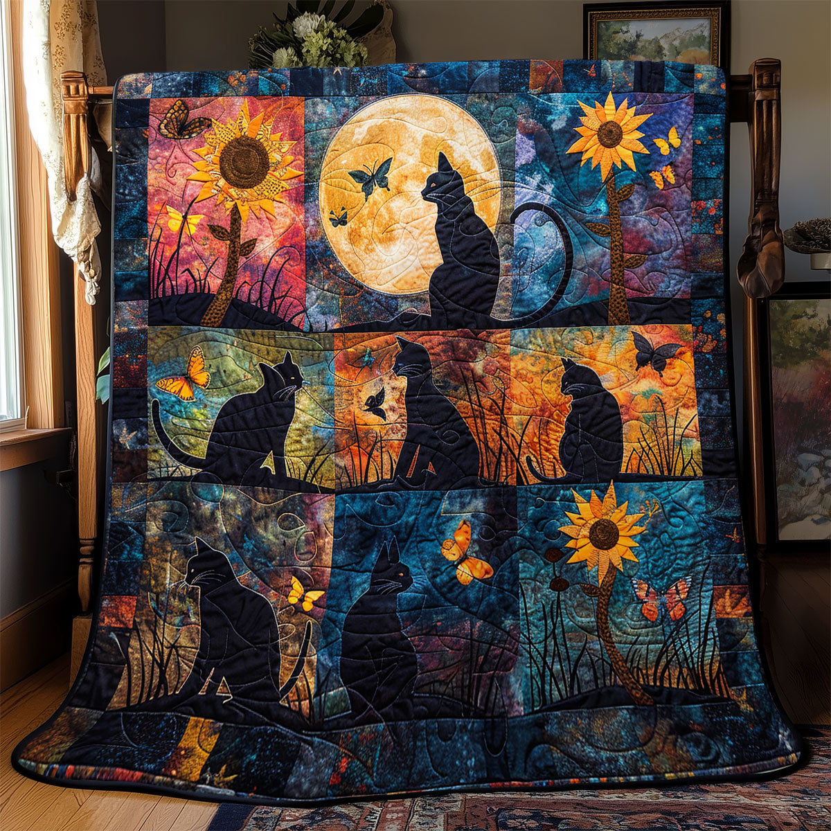 Moonlit Whiskers YR0502003CL Quilt