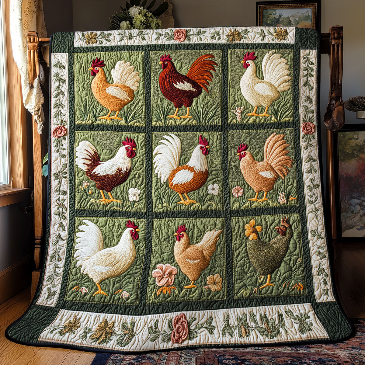 Morning Crow YR0902003CL Quilt