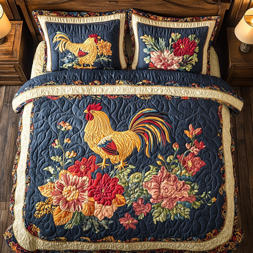 Morning Glory Rooster YR2301038CL Duvet Cover Set