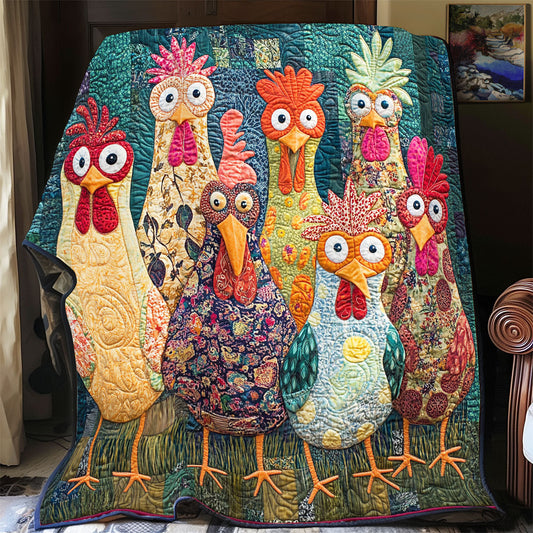 Mystic Chicken WX1303023CL Quilt