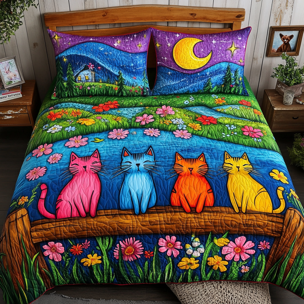 Mystic Meow Meadow YR2301042CL Duvet Cover Set
