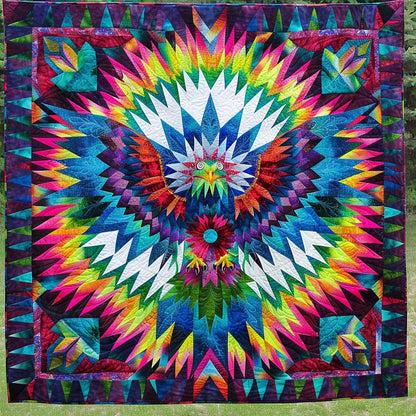 Native American Eagle XR0407014CL Quilt