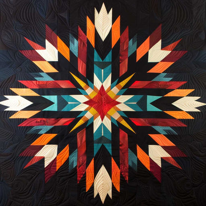 Native American Inspired Star WJ0107014CL Quilt