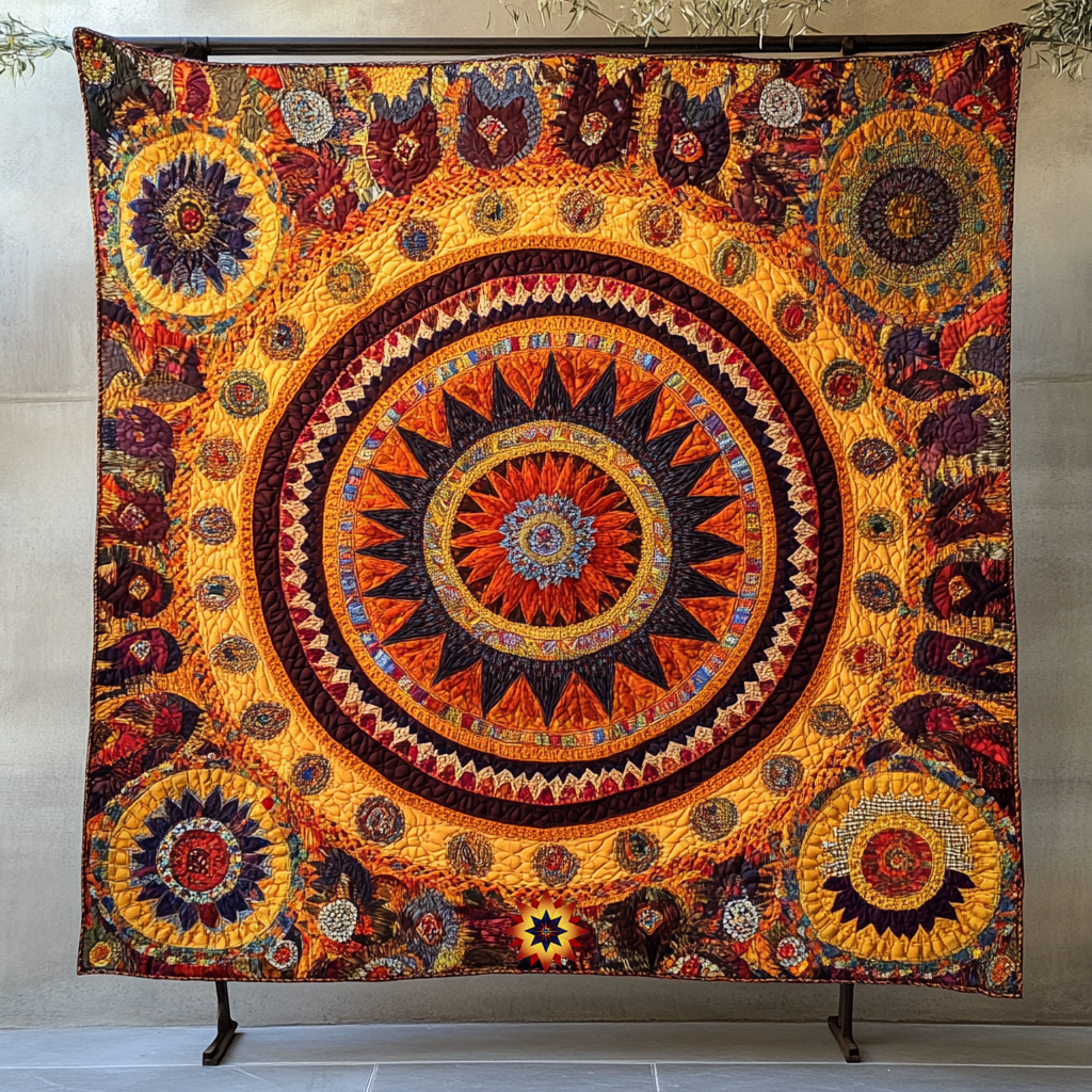 Native American Mandala WU1112014CL Quilt