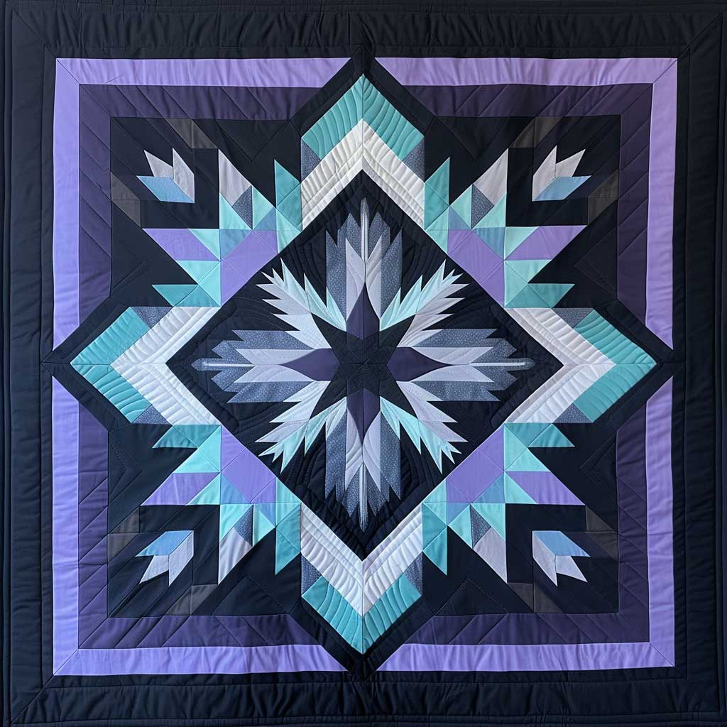 Native American Star WJ0207009CL Quilt