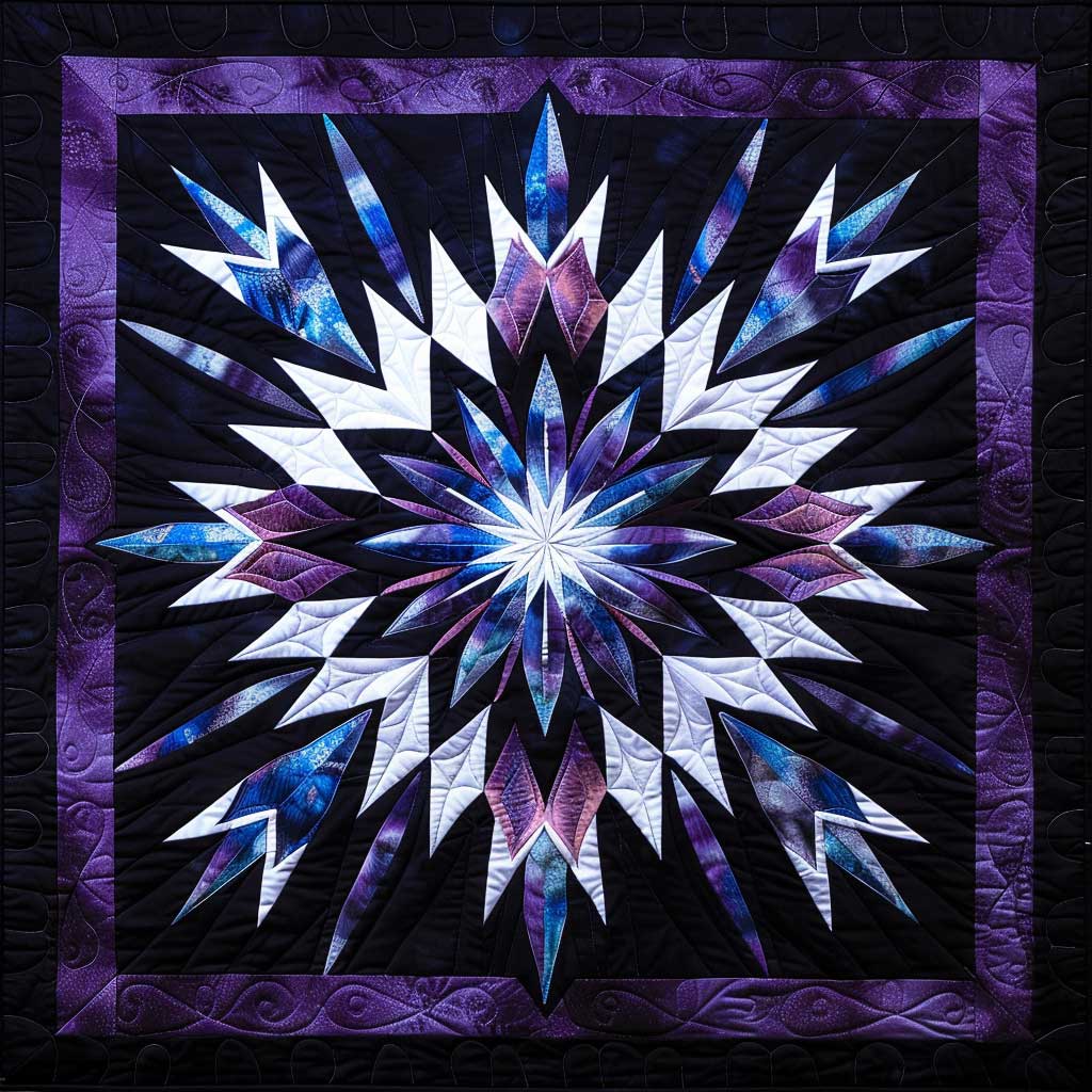 Native American Star WJ0307007CL Quilt