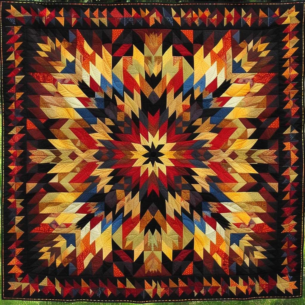 Native American Star XR1906005CL Quilt