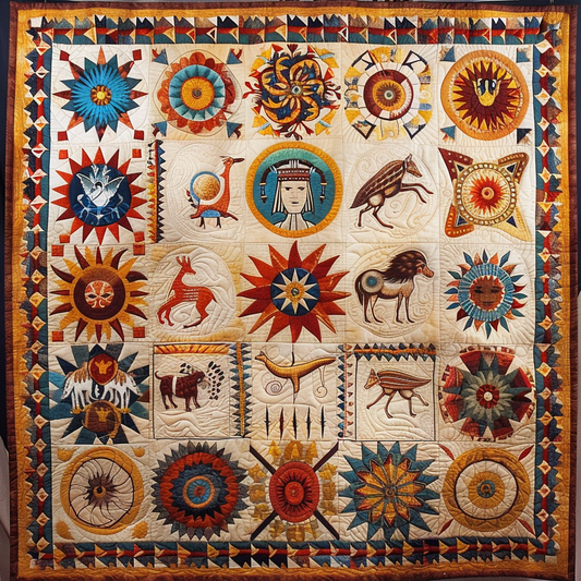 Native American XR0706012CL Quilt