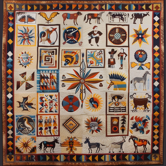 Native American XR0706014CL Quilt