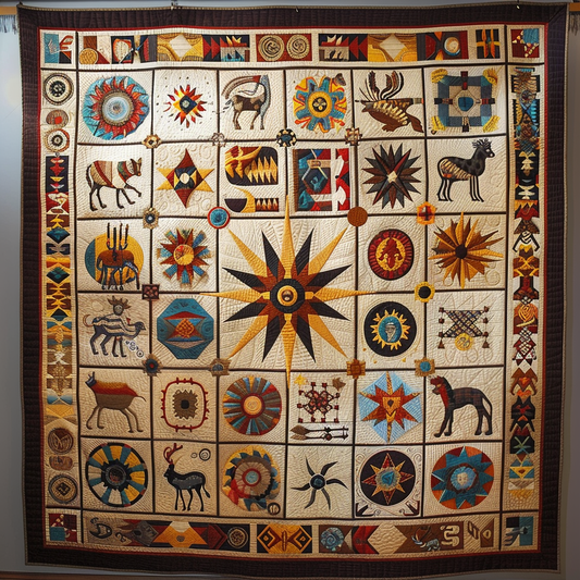 Native American XR0706015CL Quilt