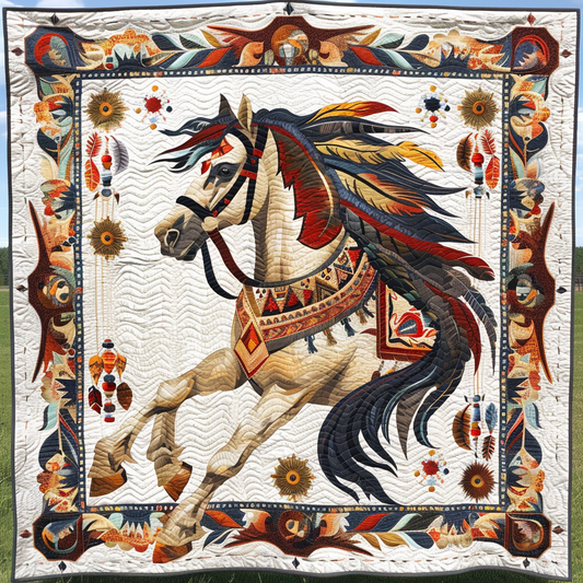 Native Horse XR0406008CL Quilt