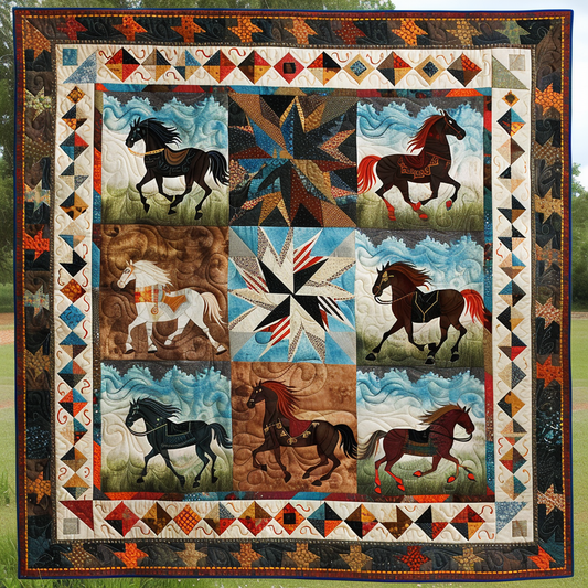 Native Horse XR0406011CL Quilt