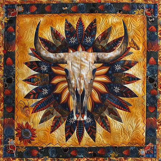 Native Skull XR1805016CL Quilt