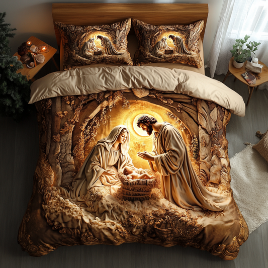 Nativity Of Jesus WU1401002CL Duvet Cover Set