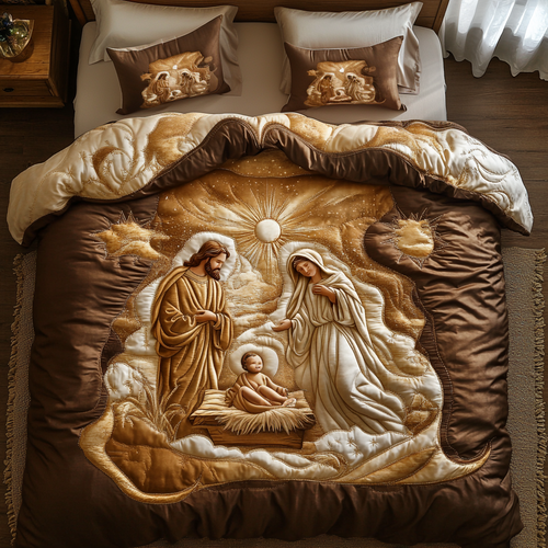 Nativity Of Jesus WU1401006CL Duvet Cover Set