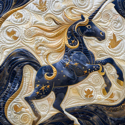 Navy Sky Unicorn WM2907001CL Quilt