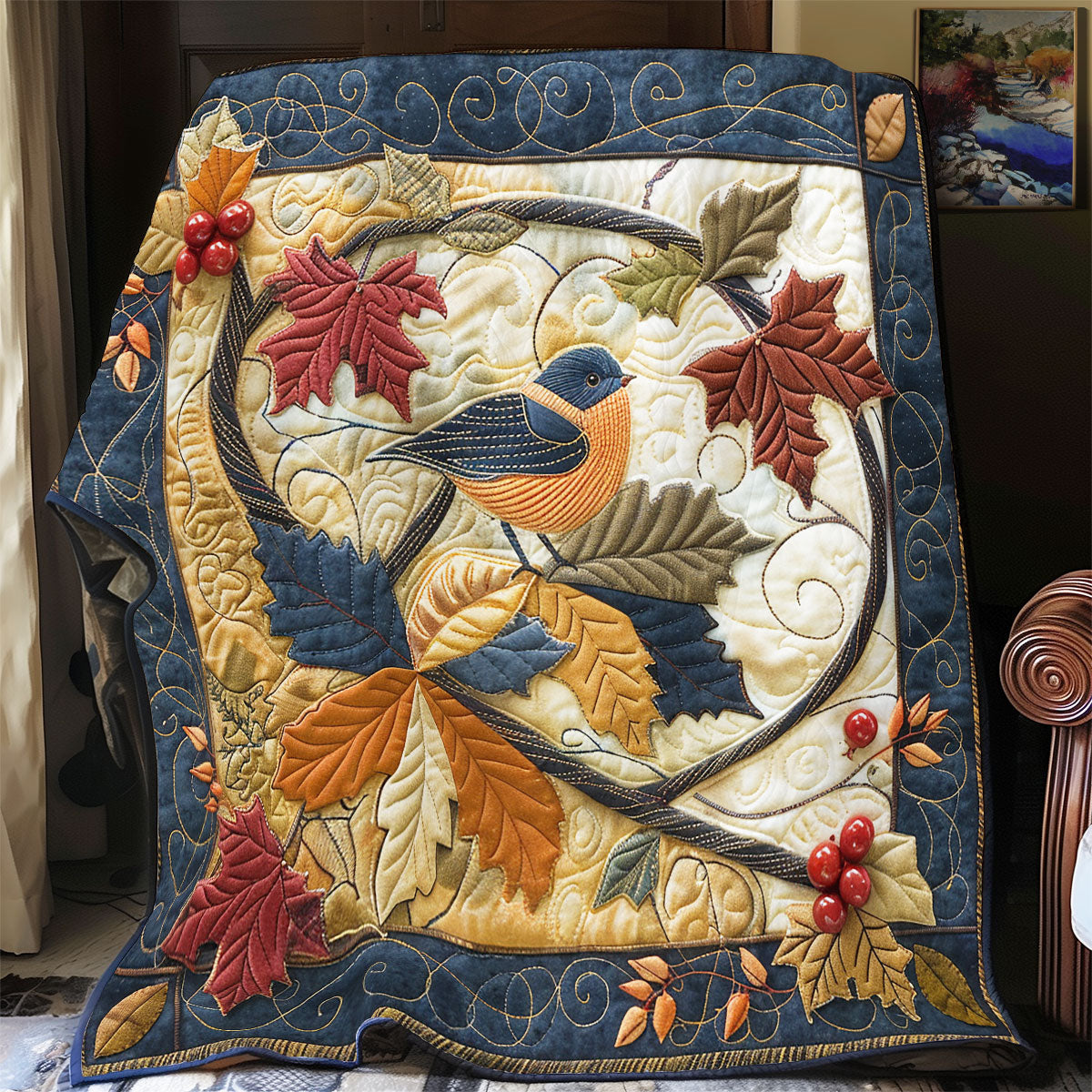 Nestled in Nature YR1904026CL Quilt