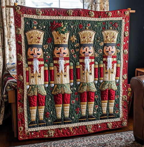 Nutcracker Wonderland YR0301012CL Quilt