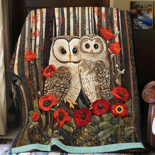 Owl Into The Wild WU1612021CL Quilt