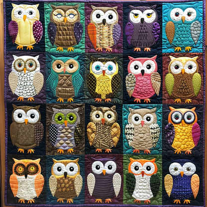 Owl Lovers XR2206010CL Quilt