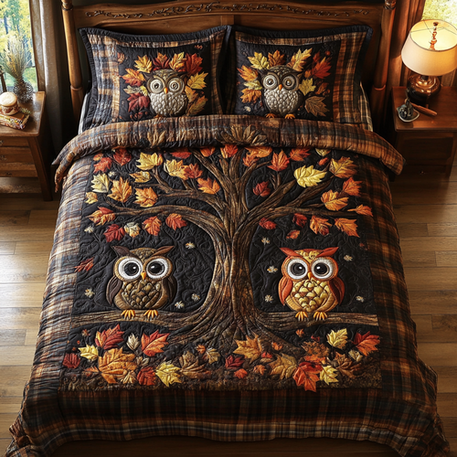Owl Midnight YR2401005CL Duvet Cover Set