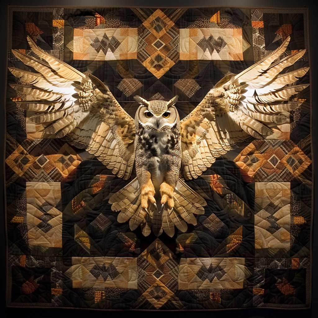 Owl Native XR220625CL Quilt