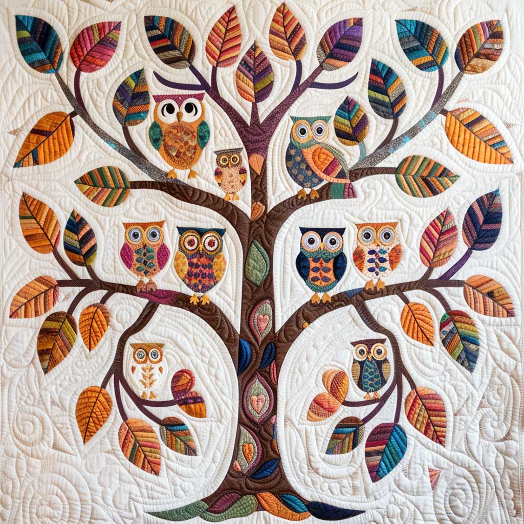 Owl WJ2607020CL Quilt