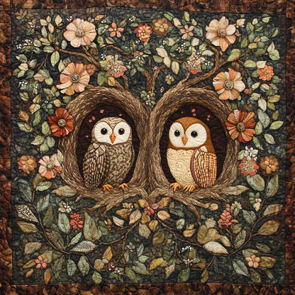 Owl Wood XR0808046CL Quilt