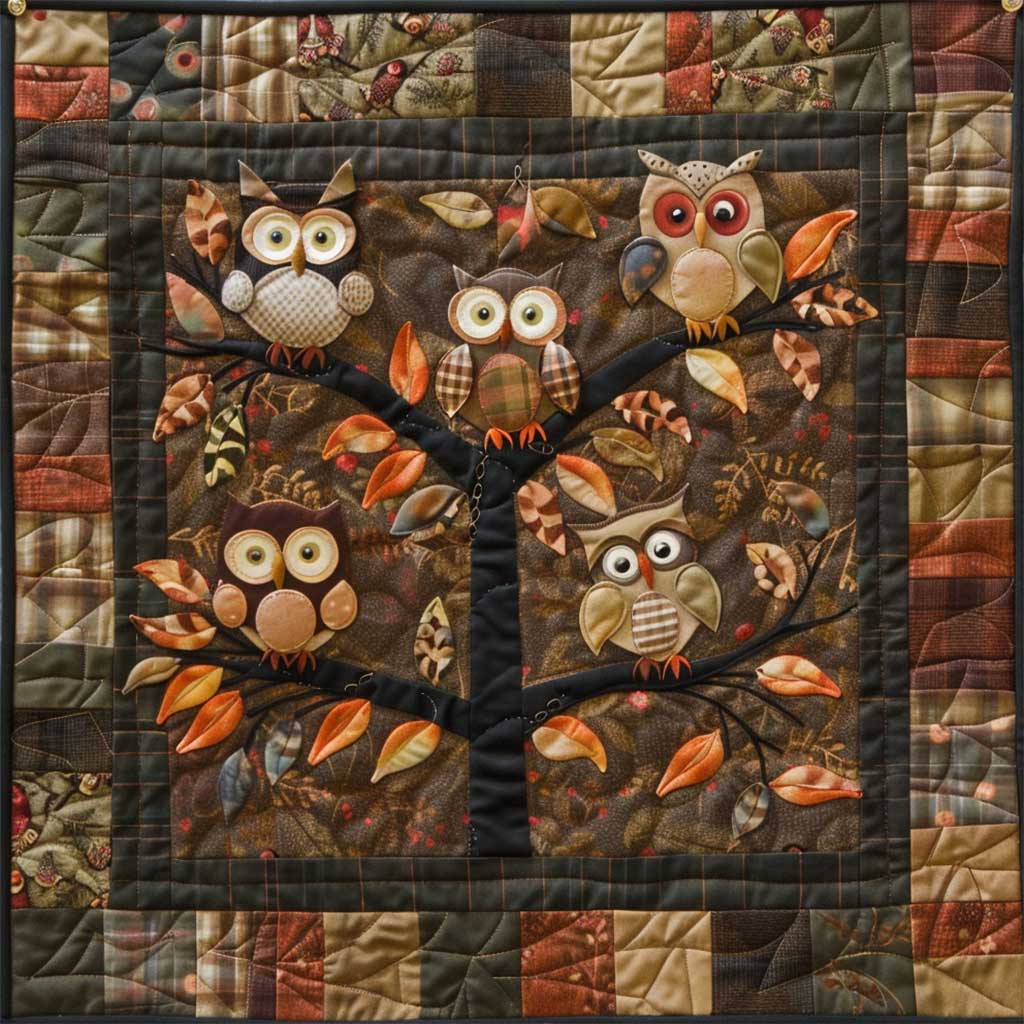 Owls WJ0108012CL Quilt