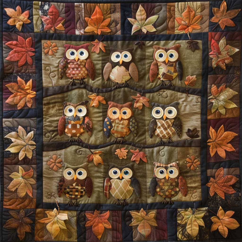 Owls WJ0108013CL Quilt