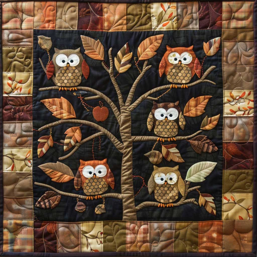 Owls WJ0108015CL Quilt