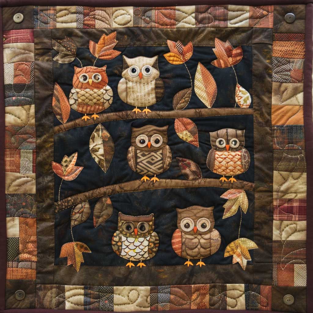 Owls WJ0108016CL Quilt