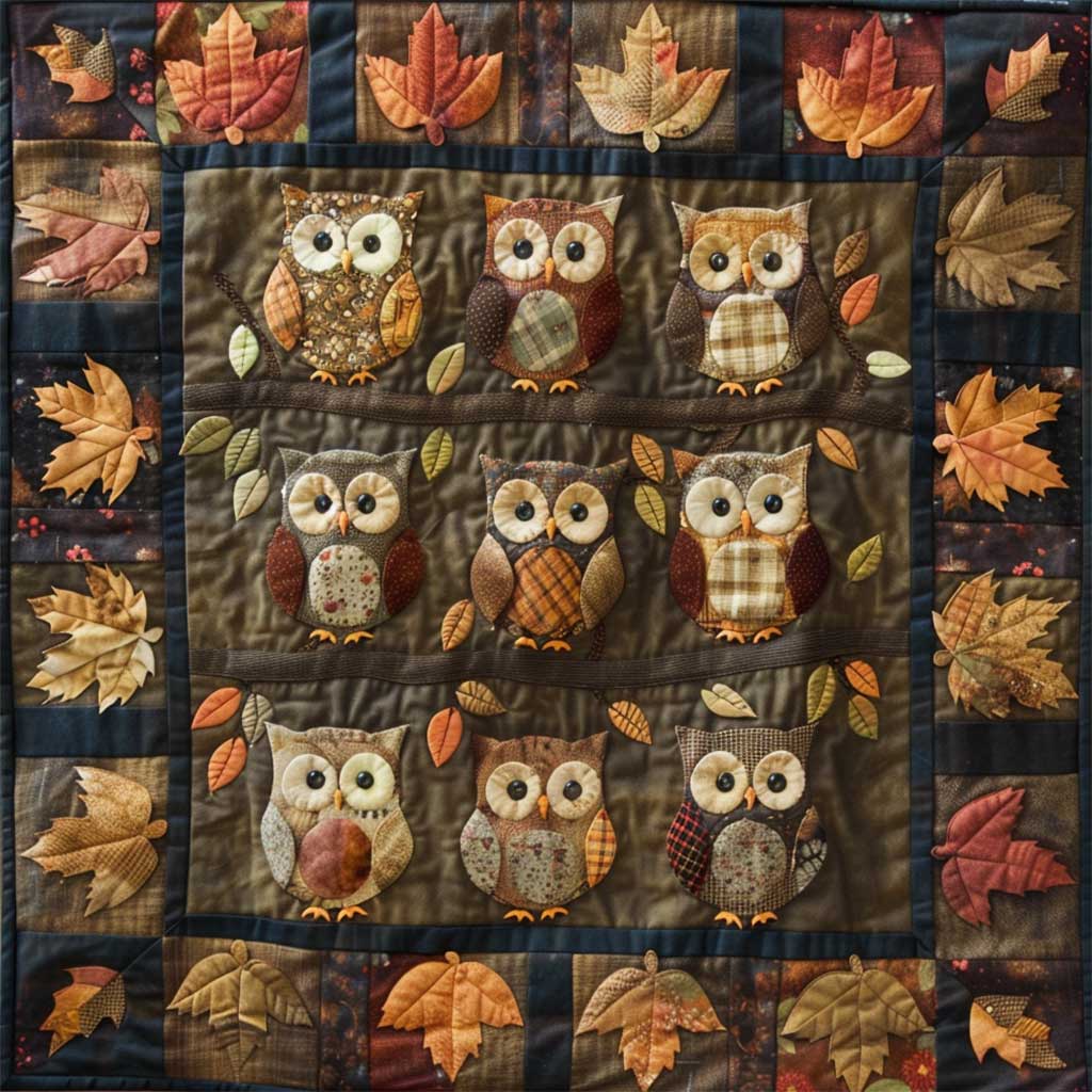 Owls WJ0108017CL Quilt