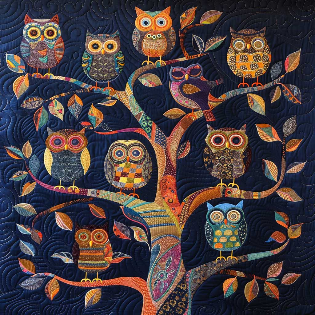 Owls WJ2706015CL Quilt