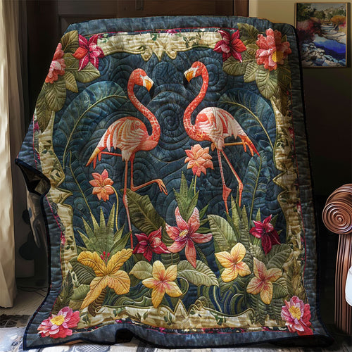 Pair Of Flamingos WN2907038CL Quilt