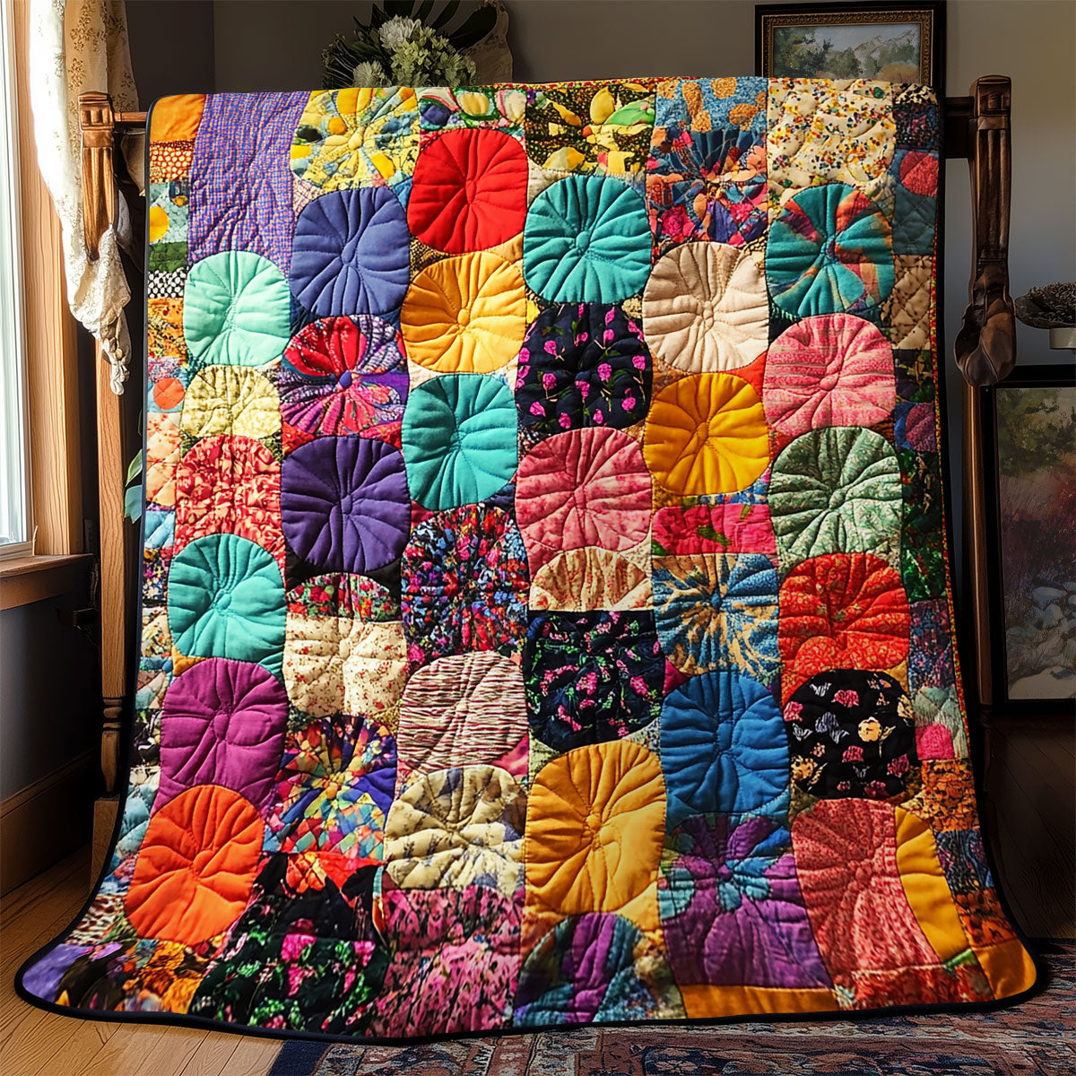 Patchwork Symphony YR1802002CL Quilt