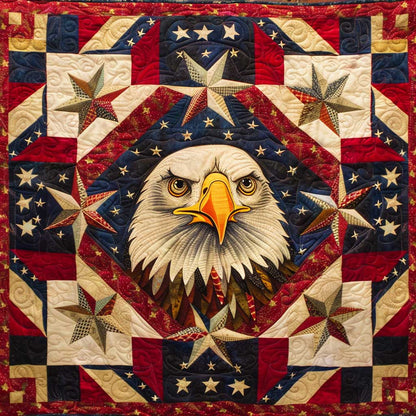 Patriotic Independence Eagle WJ0607001CL Quilt